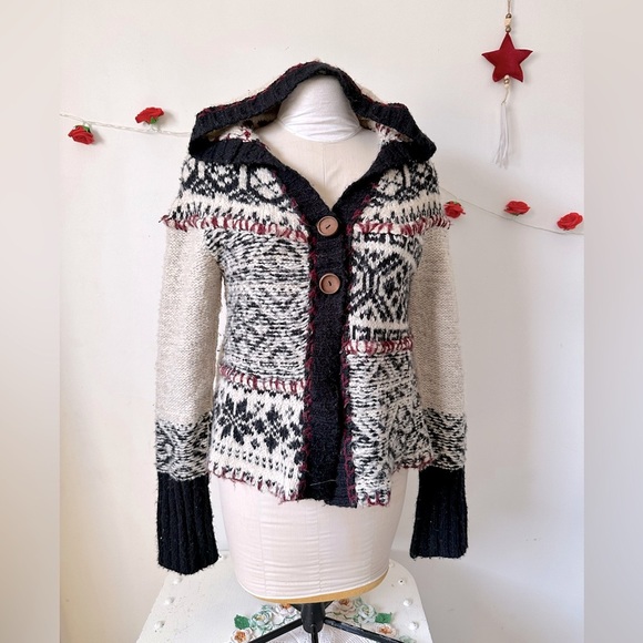 Free People Nordic Knit Cardigan - Picture 5 of 9